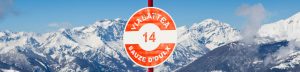 Via Lattea Ski Sign Sauze d'Oulx